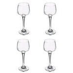 SECRET DE GOURMET Lot de 4 Verres à Liqueur  Elaya  9cl Transparent
