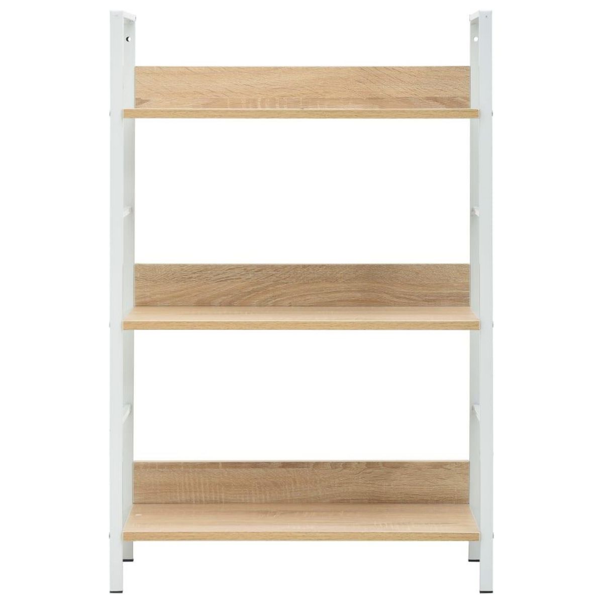 VIDAXL Bibliotheque a 3 niveaux chene 60x27,6x90,5cm bois d'ingenierie