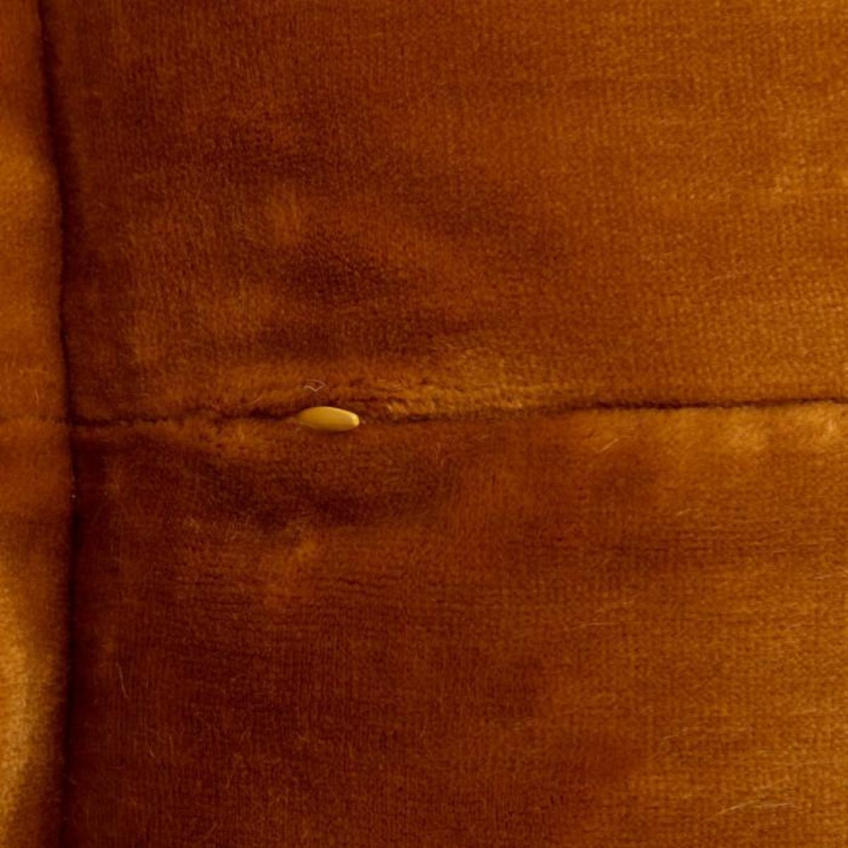 ATMOSPHERA Coussin Déco Flanelle  Cuddly  53x53cm Jaune Cumin