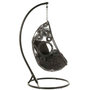 Voir la diapositive 3 : Paris Prix Fauteuil Suspendu & Coussin  Bula  197cm Noir