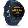 Voir la diapositive 3 : GARMIN Montre sport Forerunner 255 Bleue