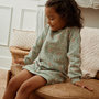 Voir la diapositive 5 : Petit Béguin Robe enfant en molleton Lison