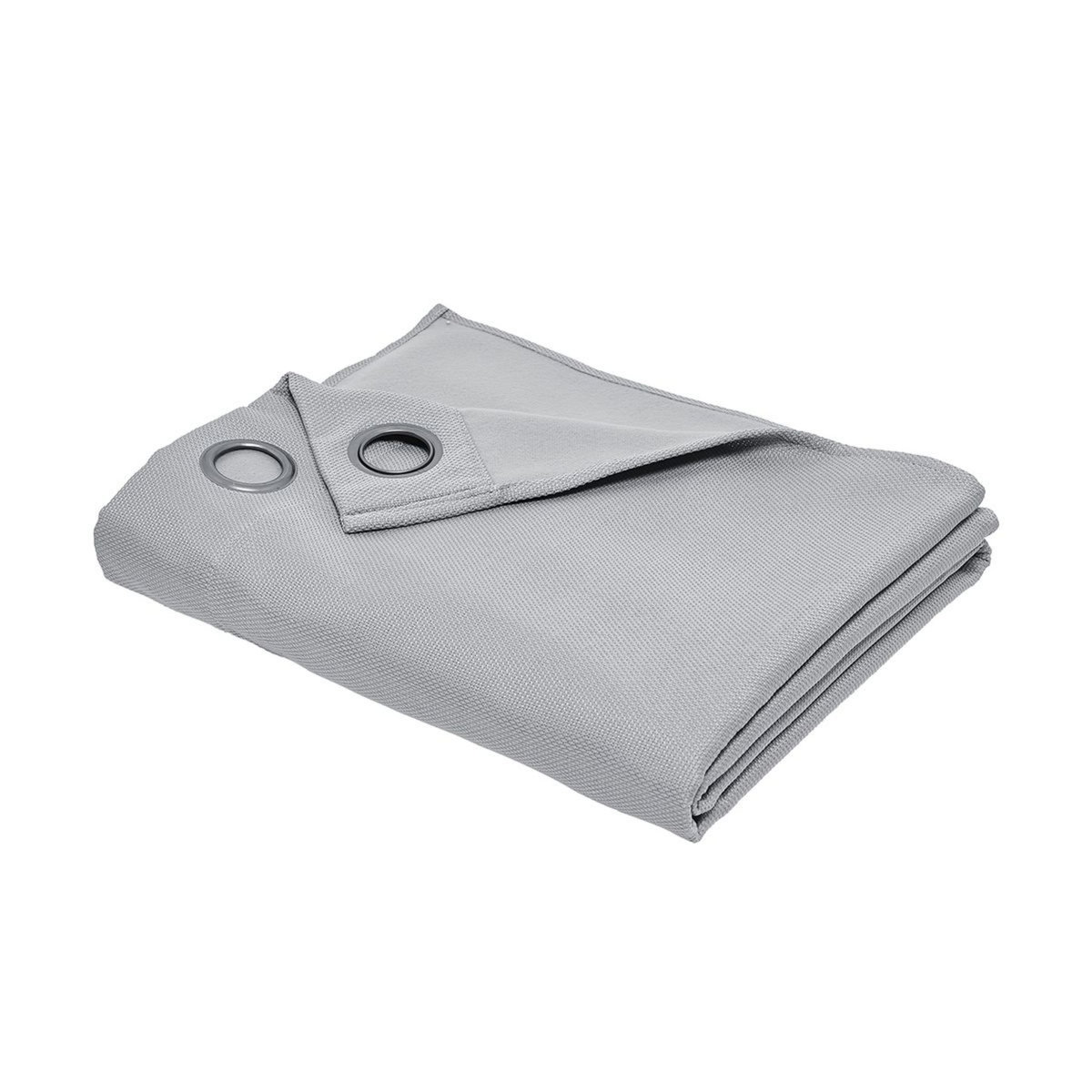 TODAY Rideau uni isolant effet Chambray à oeillets