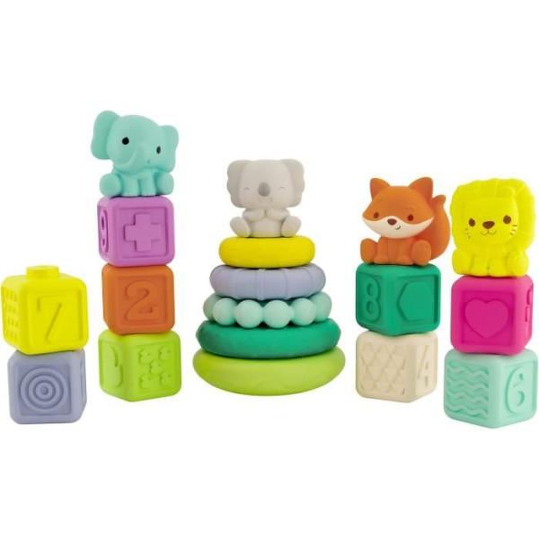 INFANTINO Coffret de 20 pieces sensorielles - INFANTINO - 315222 - Empilables