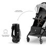 Voir la diapositive 4 : KINDERKRAFT Poussette compacte et facile à plier pour voyages et déplacements