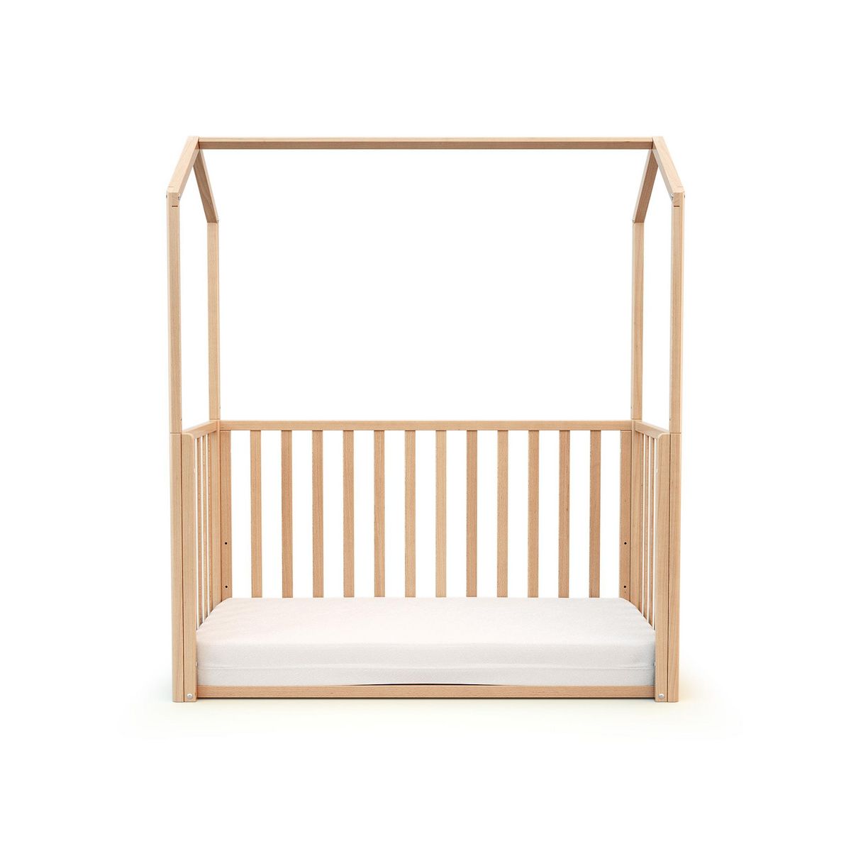 AT4 Lit cabane bébé évolutif CONFORT en bois