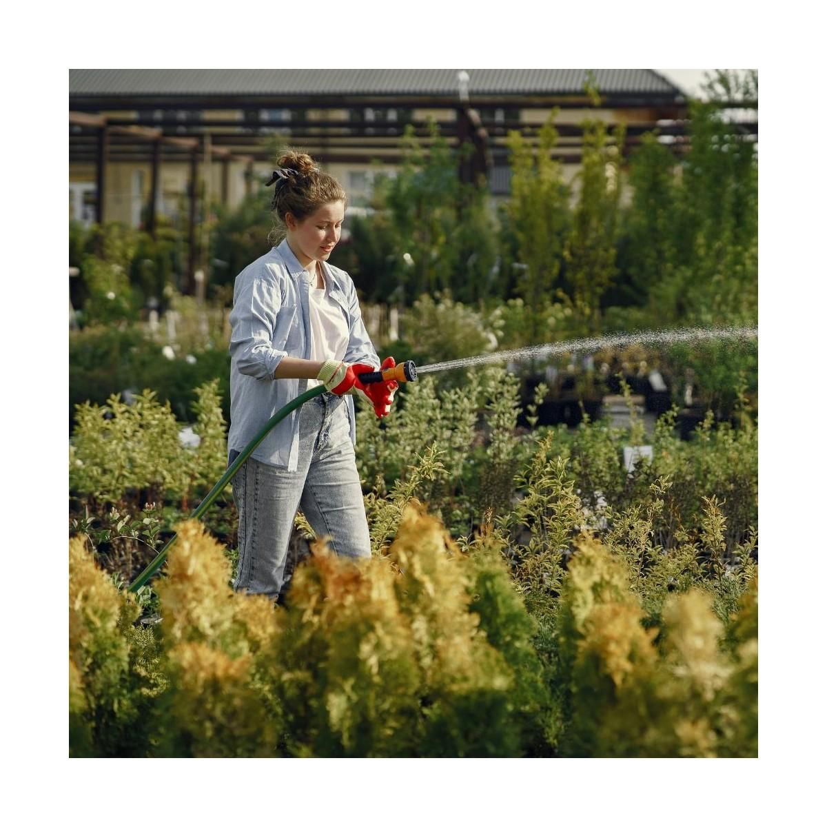 VITO Tuyau arrosage tressé 50 mètres Ø 19 mm 3/4  Pression 20 bar Souple VITO