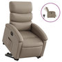 Voir la diapositive 2 : VIDAXL Fauteuil inclinable electrique cappuccino similicuir
