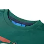 VIDAXL T-shirt enfants a manches longues vert 116