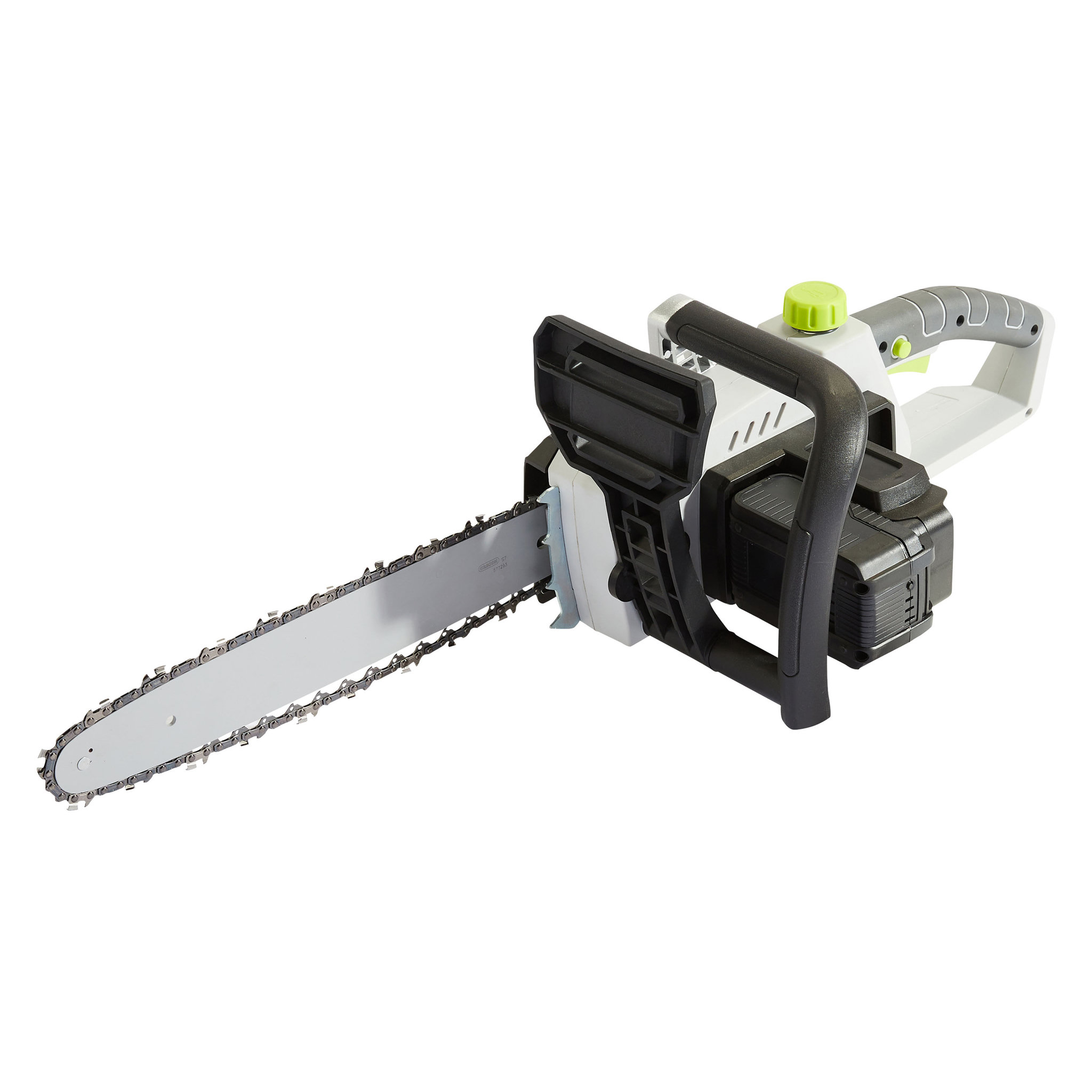 Voir la diapositive 2 : GARDENSTAR Tronçonneuse sur batteries de 40V - D34cm - OREGON
