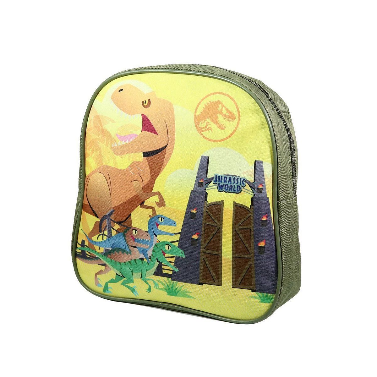 Bagtrotter BAGTROTTER Sac à dos gouter 24 cm maternelle Jurassic World Dinosaure Jaune