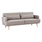 ATMOSPHERA Canapé convertible JACK. Coloris disponibles : Beige