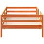 Voir la diapositive 5 : VIDAXL Cadre de lit sans matelas cire marron 80x200 cm bois pin massif