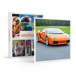 smartbox pilotage 2 tours au volant d'une lamborghini gallardo lp-560 sur le circuit du mas du clos - coffret cadeau sport & aventure