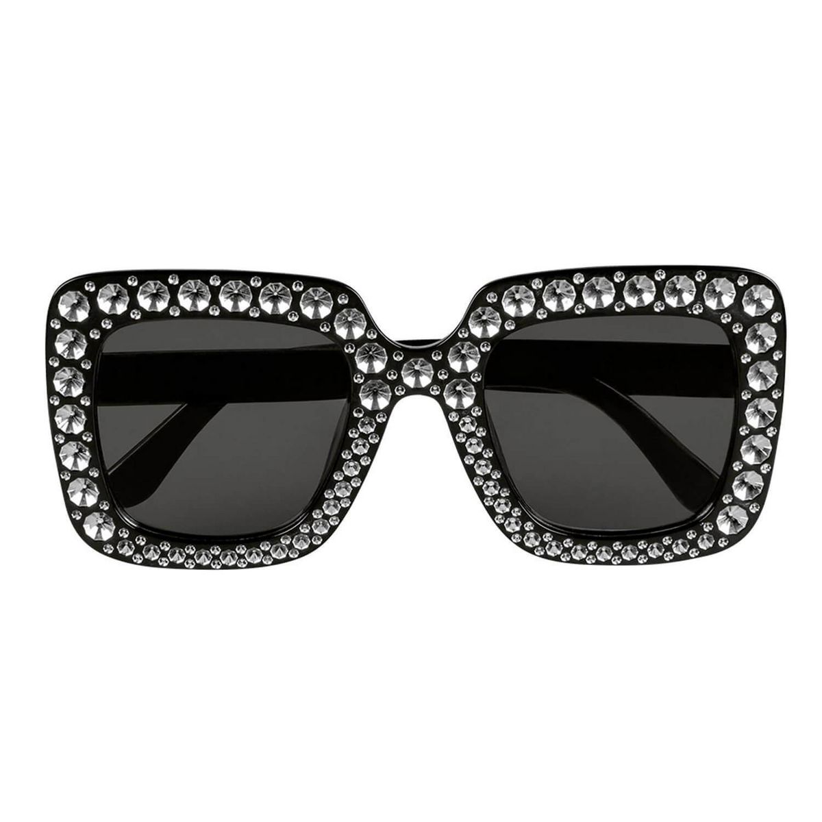 Boland Lunettes Party Bling Bling - Noires