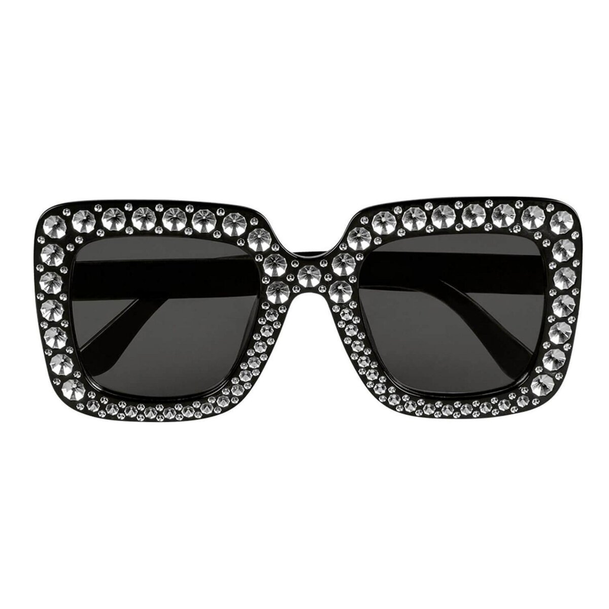 Boland Lunettes Party Bling Bling - Noires