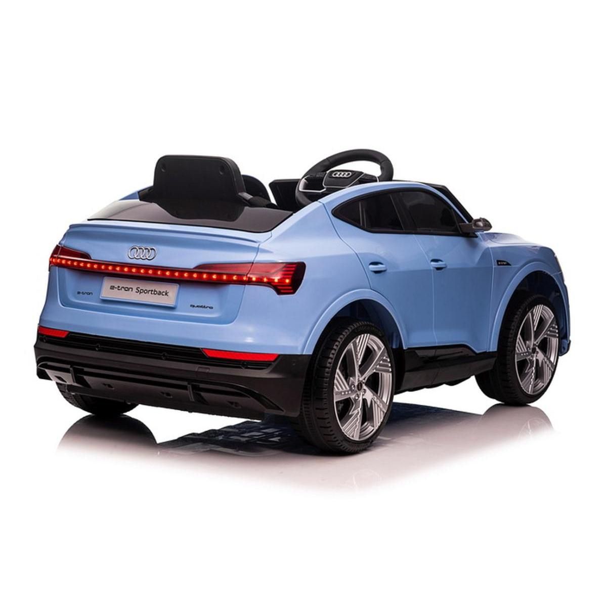 MILLY MALLY Voiture electrique Audi E-Tron Sportback 4x4 Bleu