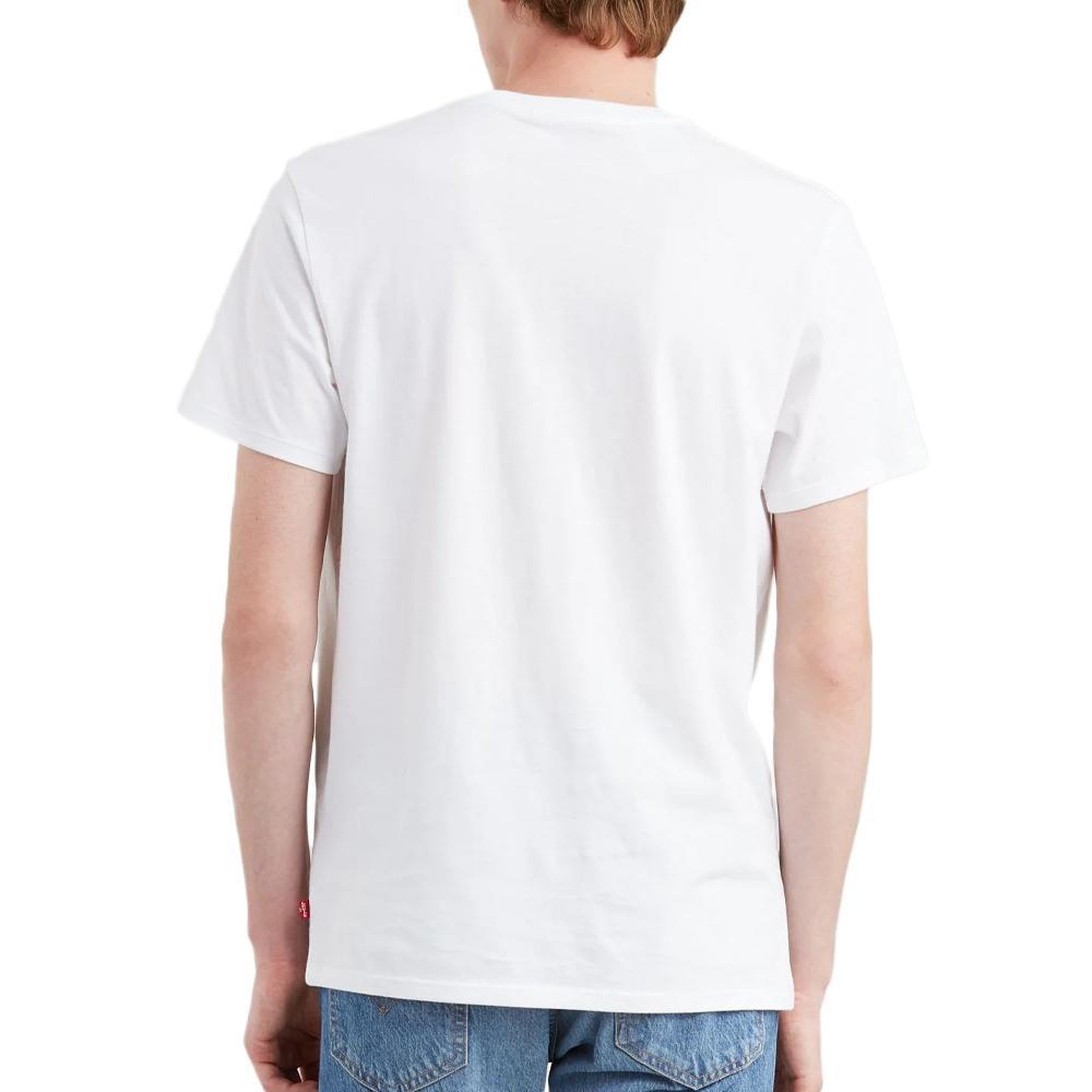 Voir la diapositive 2 : Levi's T-Shirt Blanc Homme Levi's Housemark