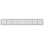 Voir la diapositive 3 : VIDAXL Panier gabion avec couvercle 800x100x100 cm fer galvanise