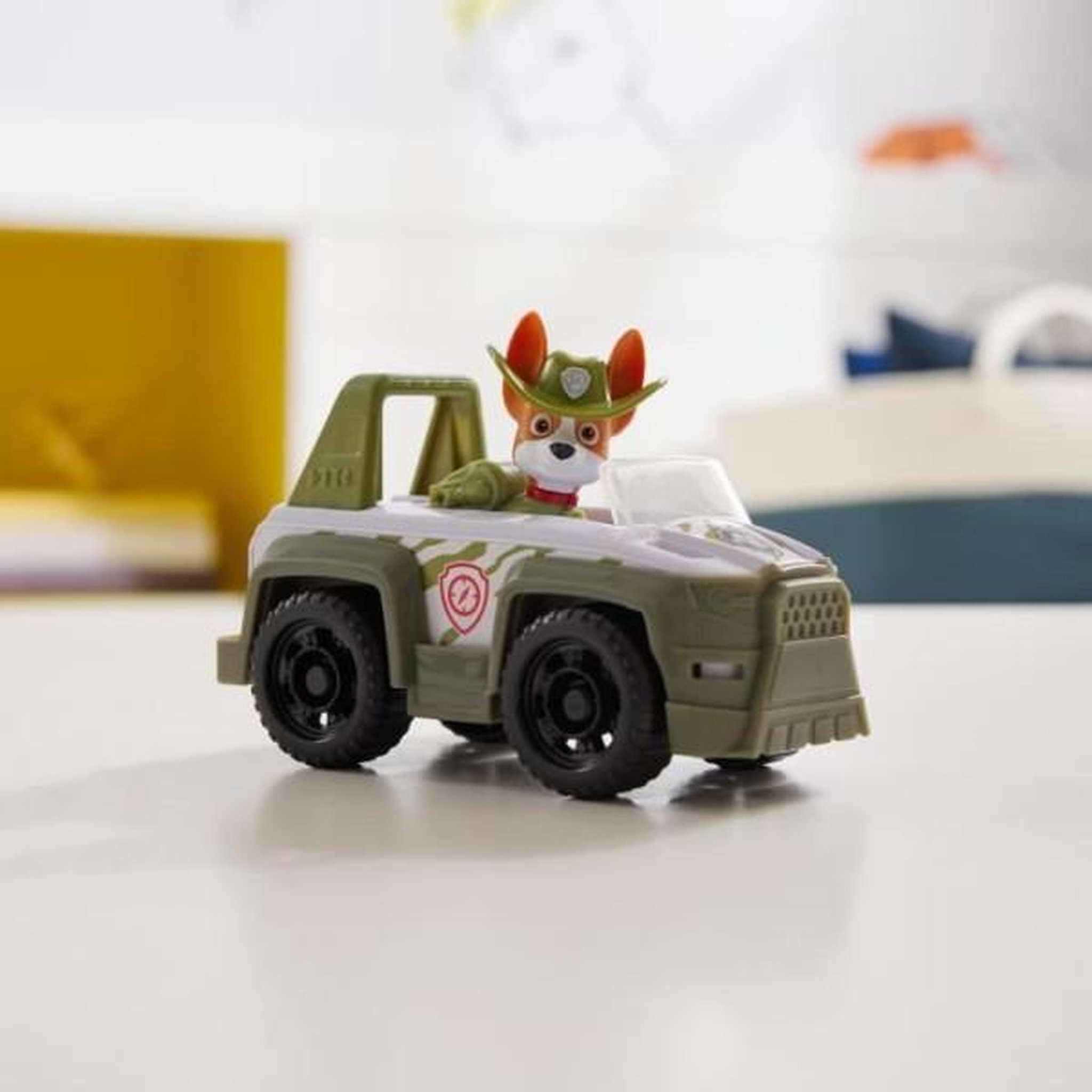 Voir la diapositive 4 : PAW PATROL Véhicule avec Figurine Tracker Paw Patrol Pat'Patrouille