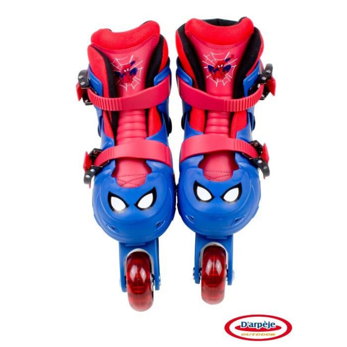 DARPEJE Rollers évolutifs 2 en 1 Spiderman - 27 à 30 cm