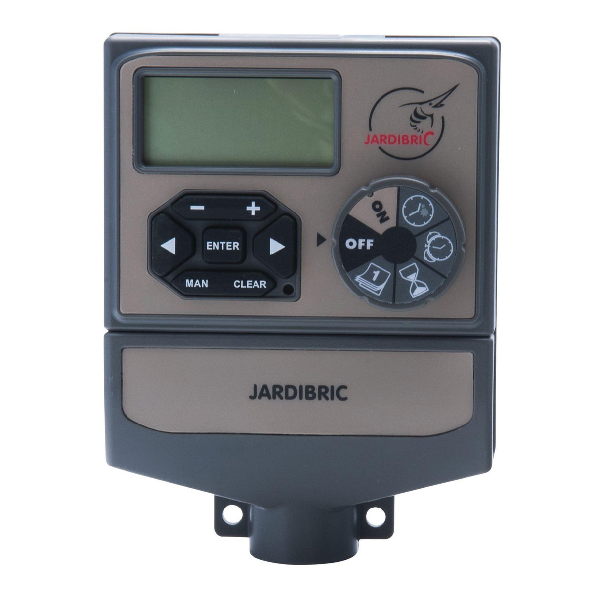 Jardibric Programmateur électrovanne 9v 4 voies - PROG4DC