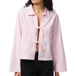 Pieces Veste  Femme Pieces Flora. Coloris disponibles : Rose