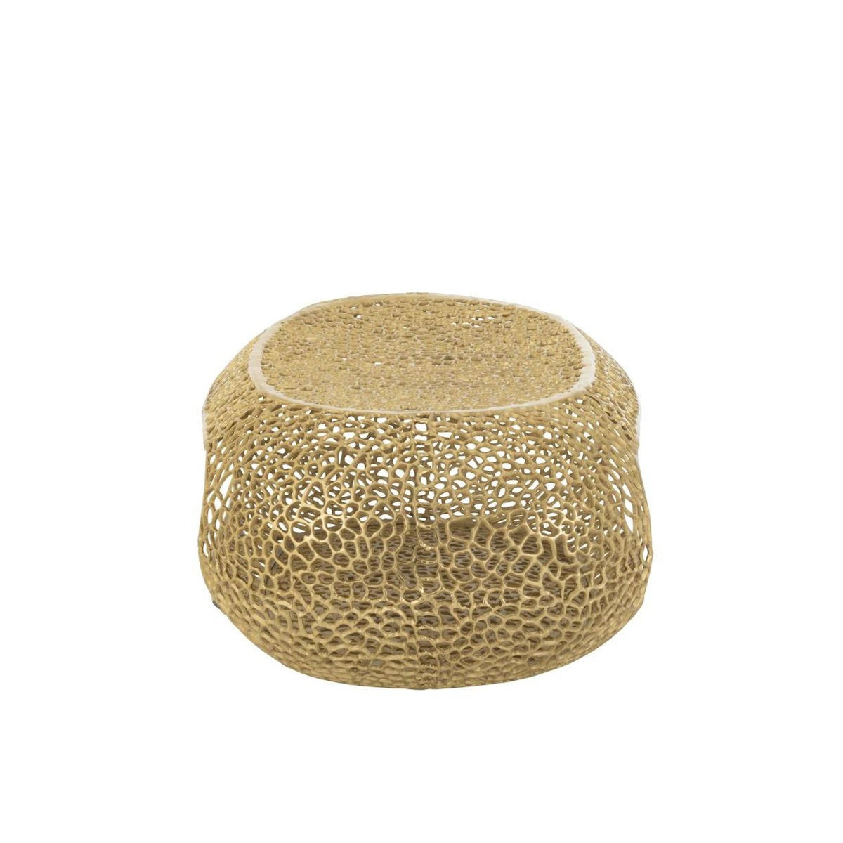 Paris Prix Table Basse en Métal  Cecelia  118cm Doré