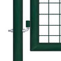 Voir la diapositive 3 : VIDAXL Portail de cloture acier 100x125 cm vert