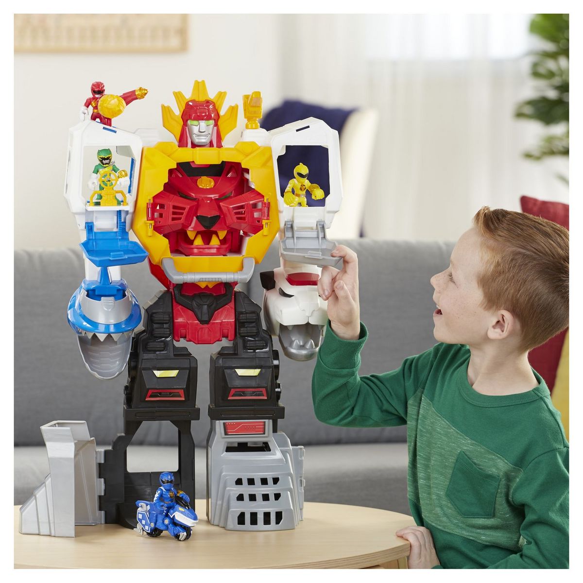HASBRO Playset Megazord Transformable 40 cm Power rangers
