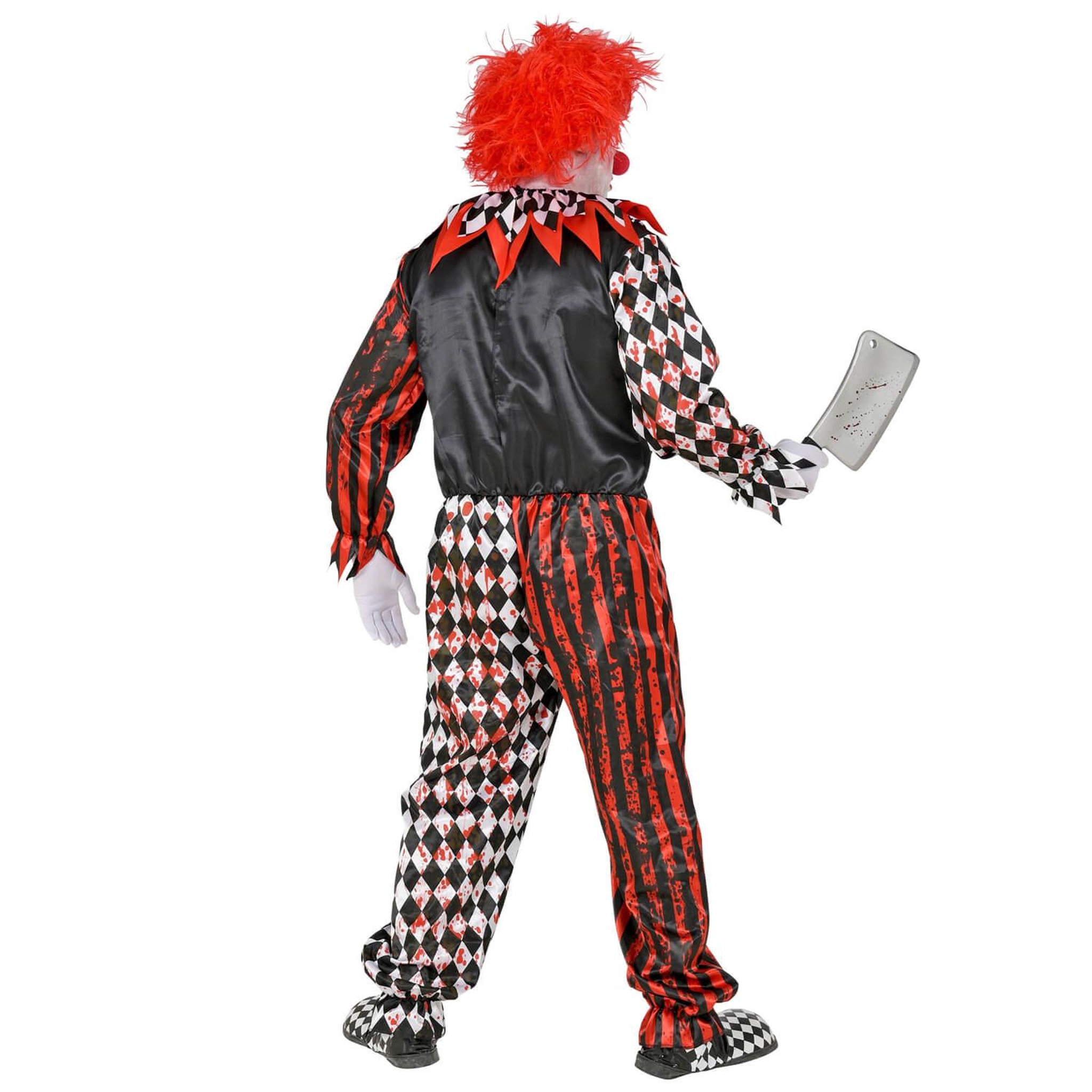 Voir la diapositive 4 : WIDMANN Déguisement clown de l'horreur - Adulte - L