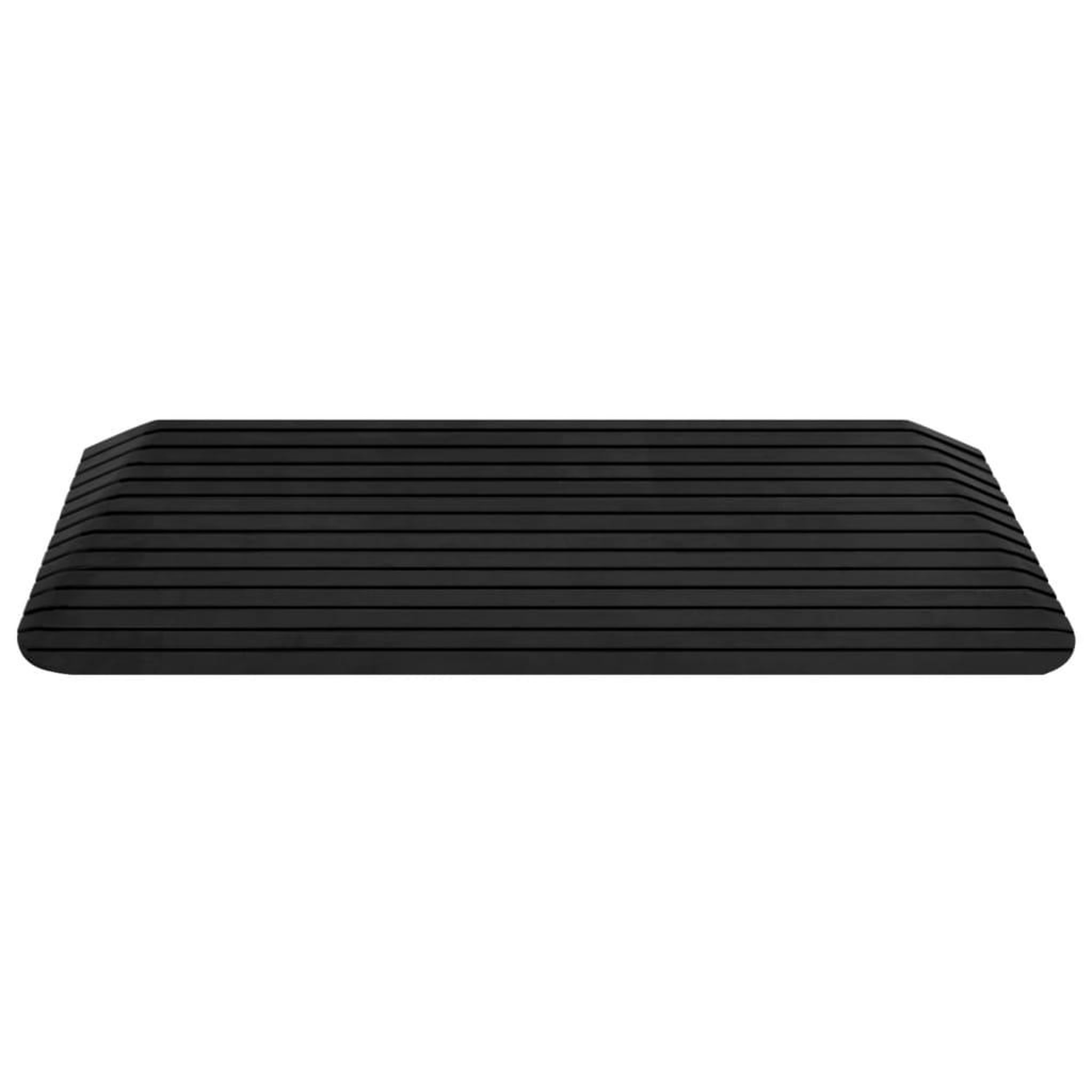 Voir la diapositive 3 : VIDAXL Rampe de seuil 110x41x5 cm Caoutchouc