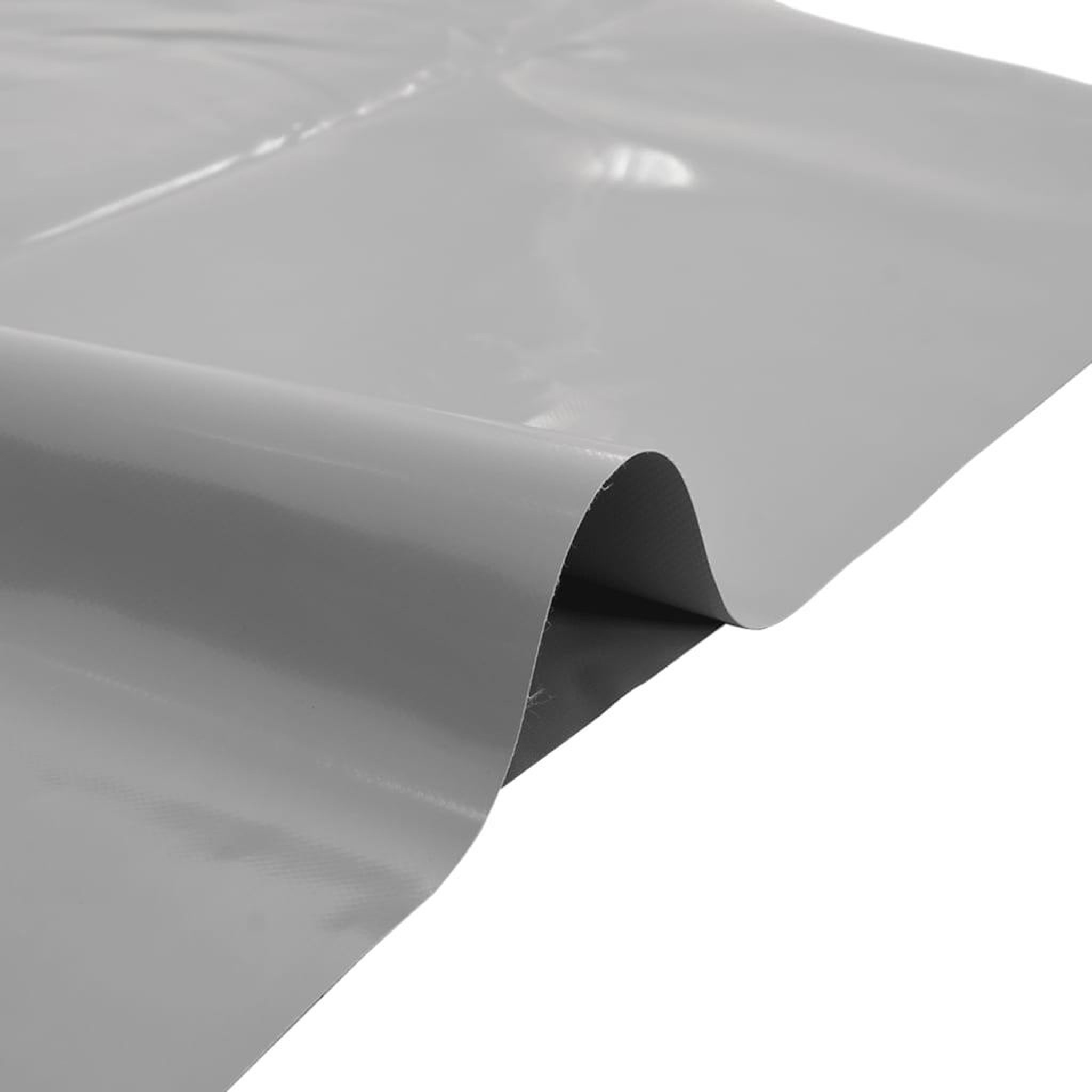 Voir la diapositive 4 : VIDAXL Bache gris 1,5x20 m 650 g/m²