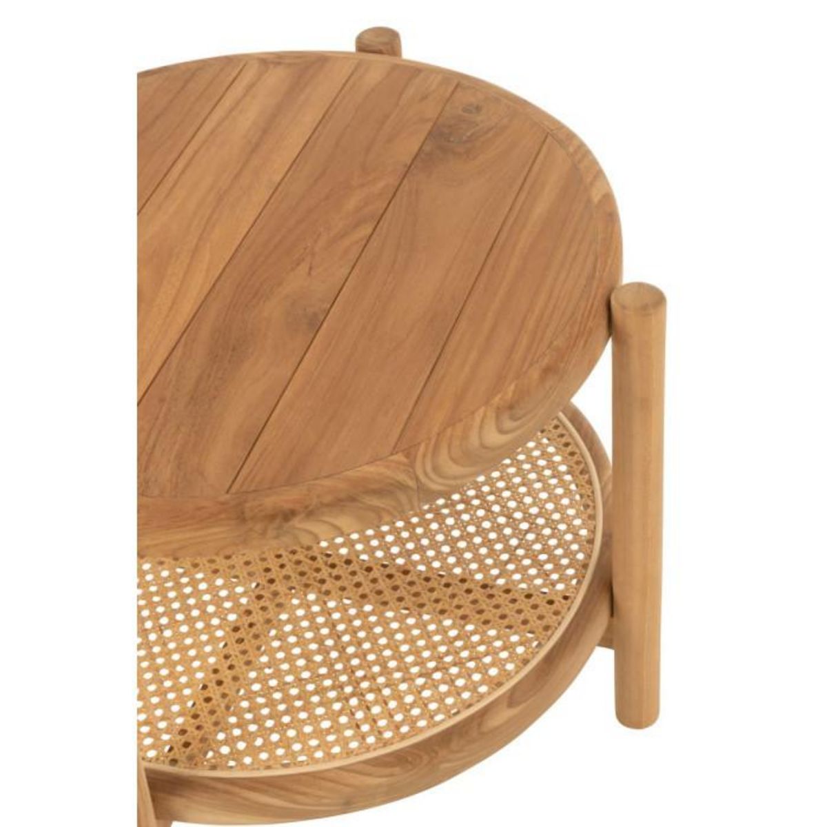 Paris Prix Table Basse en Teck  Luann  68cm Naturel