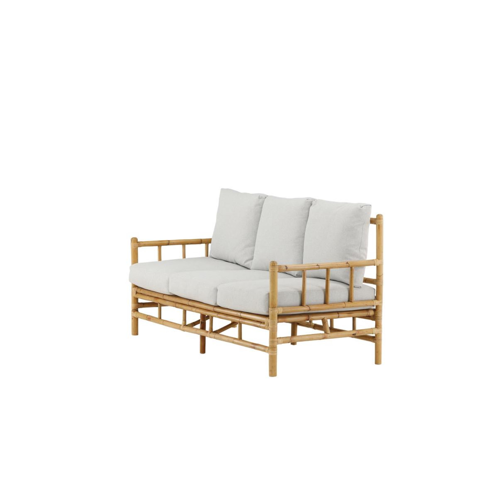 Voir la diapositive 6 : Paris Prix Canapé de jardin 3 places  cane  180cm naturel