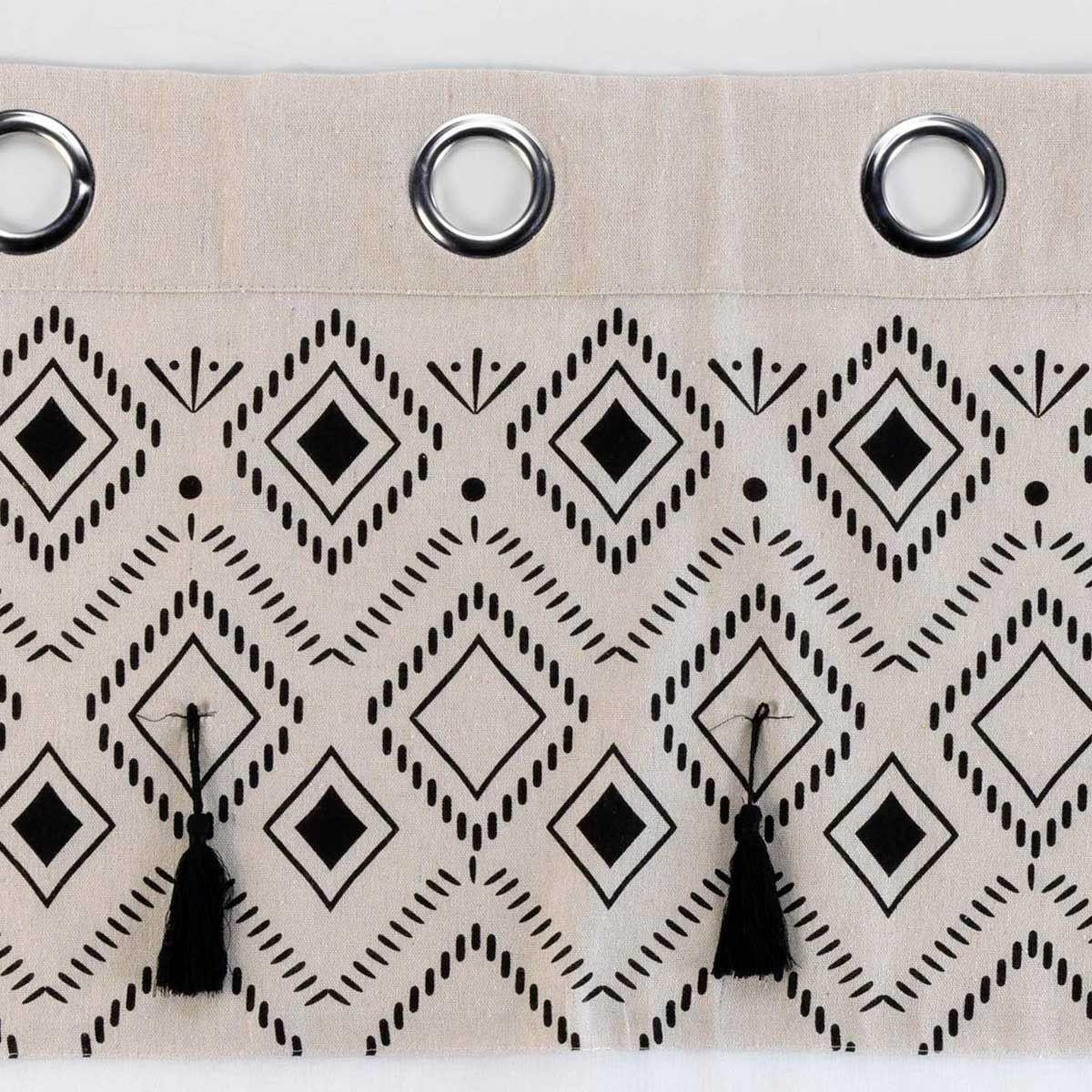 Voir la diapositive 3 : Douceur d'Intérieur Rideau voilage à œillets  nalika  140x240cm blanc