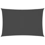 Voir la diapositive 2 : VIDAXL Voile de parasol tissu oxford rectangulaire 2x4 m anthracite