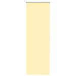 VIDAXL Store enrouleur occultant jaune largeur du tissu 55,7 cm