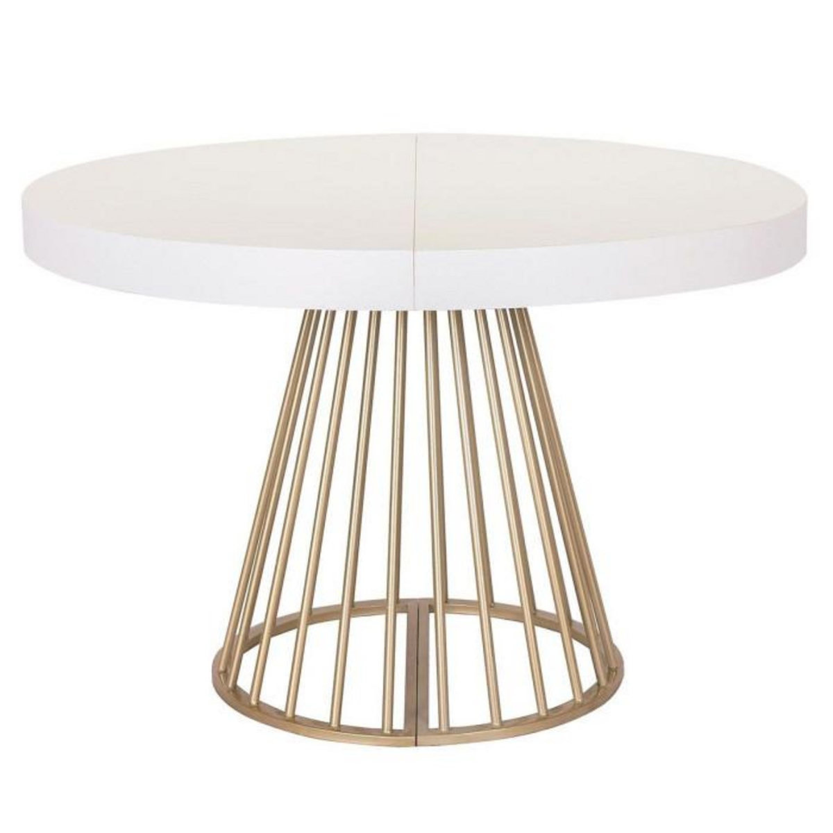 Paris Prix Table de Repas Extensible  Resoa  110-260cm Blanc