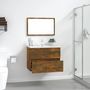 Voir la diapositive 3 : VIDAXL Ensemble de meubles de salle de bain 2 pcs Chene fume