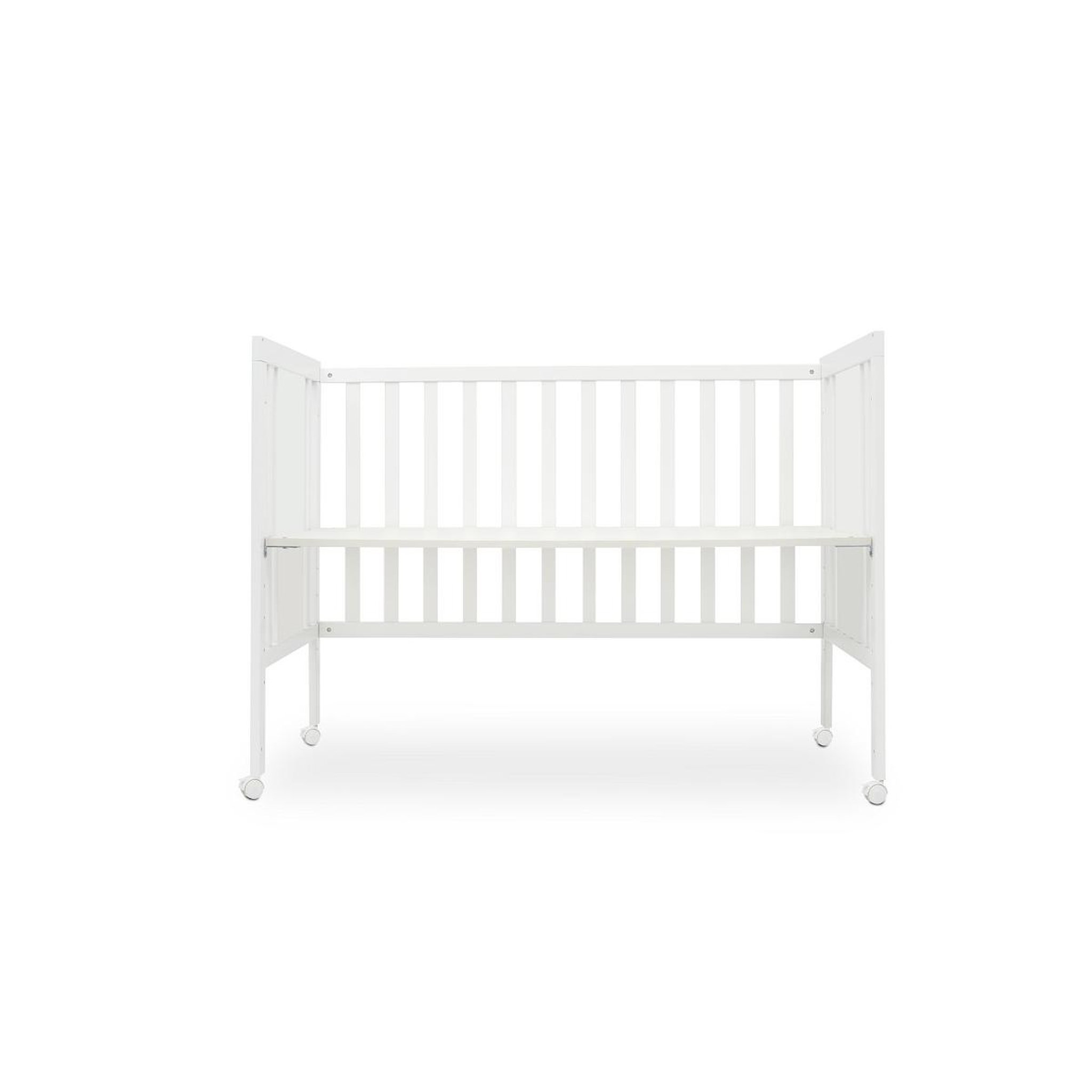 Voir la diapositive 3 : INTERBABY Lit Bébé Mod. Basic - blanc