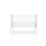 Voir la diapositive 3 : INTERBABY Lit Bébé Mod. Basic - blanc