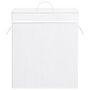 Voir la diapositive 4 : VIDAXL Panier a linge avec 2 sections bambou blanc 100 L