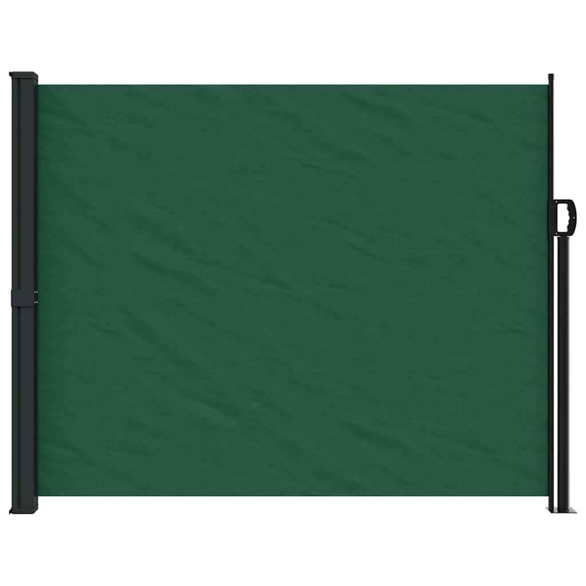 Voir la diapositive 3 : VIDAXL Auvent lateral retractable vert fonce 170x300 cm