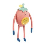 BADABULLE Veilleuse Peluche Bébé Barnabé Badabulle - Projection Tamisée -Berceuses, Bruits Blancs - Sur Piles