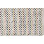 GUY LEVASSEUR Tapis en coton fantaisie multicouleur 60x120cm