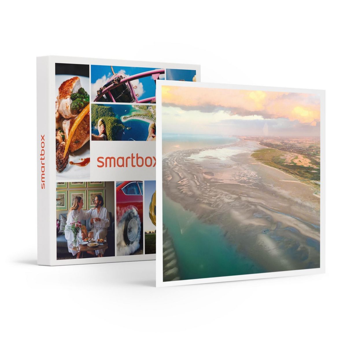 Smartbox Vol en avion de 30 min pour 2 personnes au-dessus du Pas-de-Calais - Coffret Cadeau Sport & Aventure