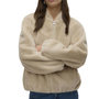 Voir la diapositive 1 : Vero Moda Veste Fausse Fourrure Beige Femme Vero Moda Jaliga