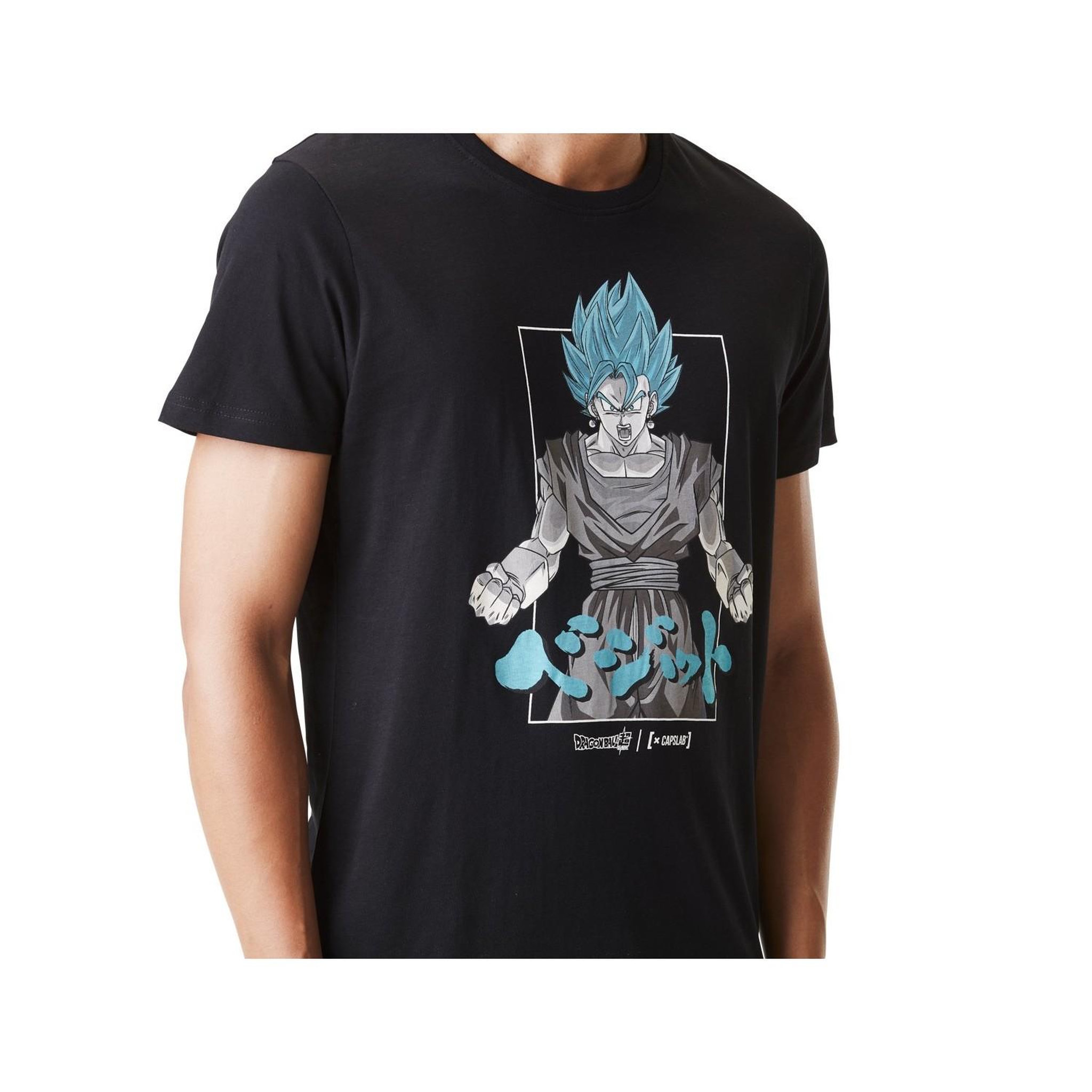 Voir la diapositive 4 : CAPSLAB T-Shirt homme Dragon Ball Super Vegeta