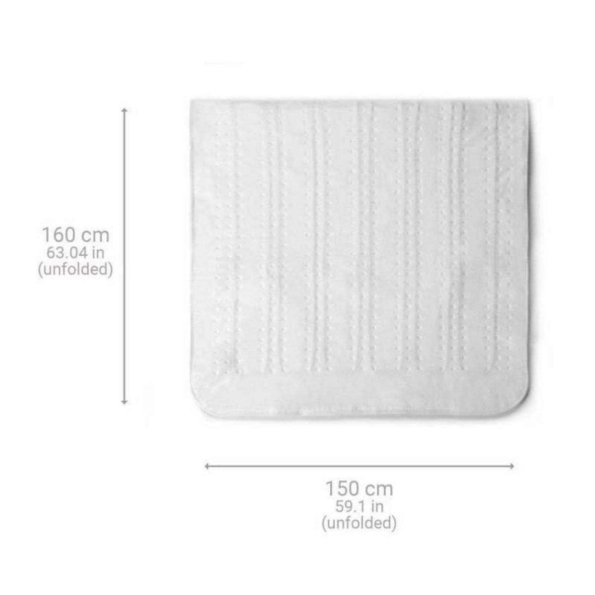Medisana Surmatelas chauffant King Size MEDISANA - HU 676 XXL - 2 éléments de commande, 150 x 160 cm, 4 réglages de températures, lav
